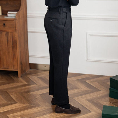 Il Borghese Amalfi Wool Trousers