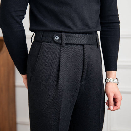 Il Borghese Amalfi Wool Trousers