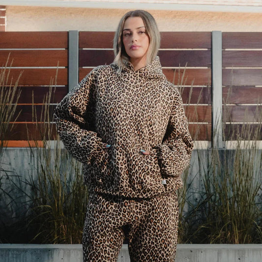 Unisex leopard hoodie - Liam Blake